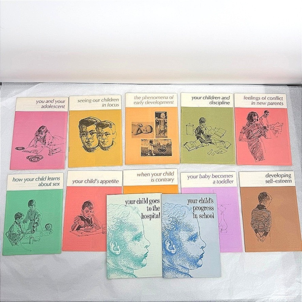 Ross Laboratories Parenting Booklet Set Vintage Mid Century Ephemera 1962